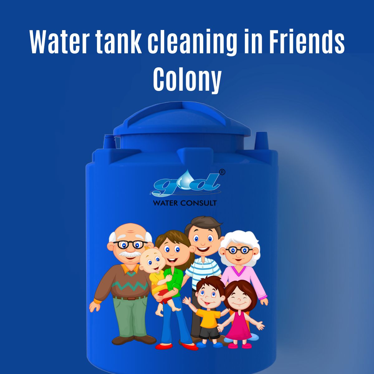 Water Tank Cleaning Services in Friends Colony East & West New Delhi