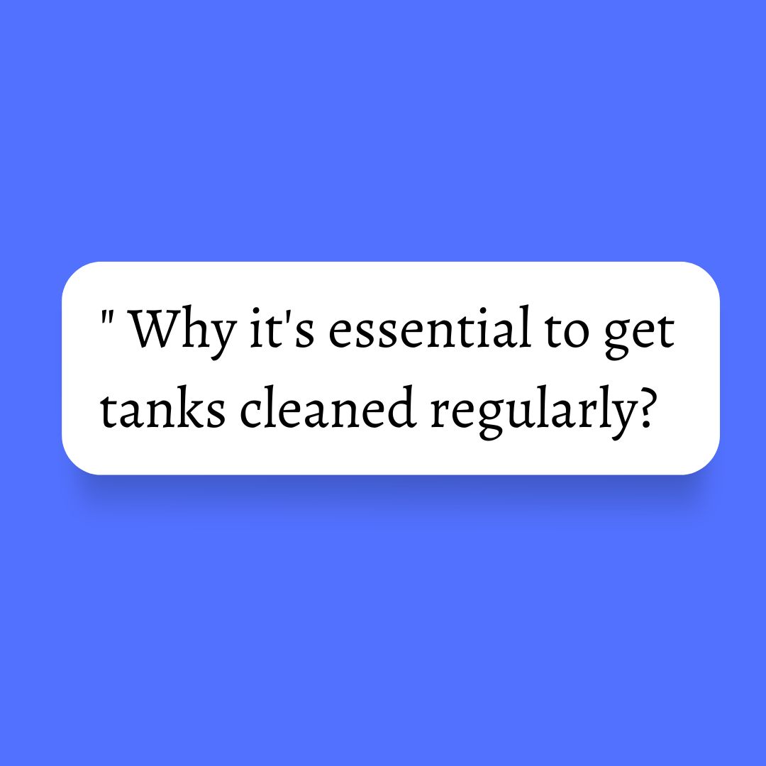 Tank Cleaning in Chanakya Puri & Diplomatic Enclave | Reasons to Get Yours Cleaned